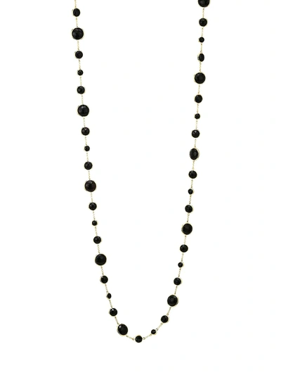 Shop Ippolita Women's Lollipop Long Lollitini 18k Yellow Gold & Onyx Necklace