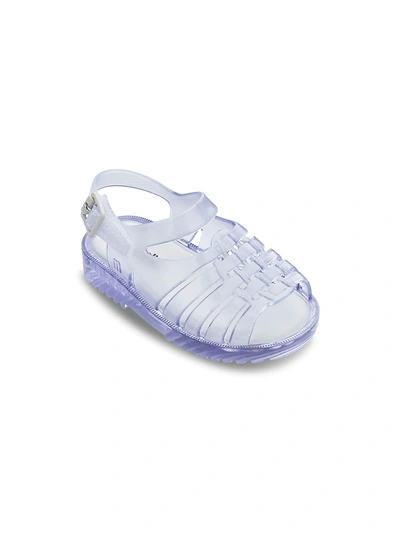 Shop Mini Melissa Baby's & Little Girl's Francxs Glittered Sandals In Clear