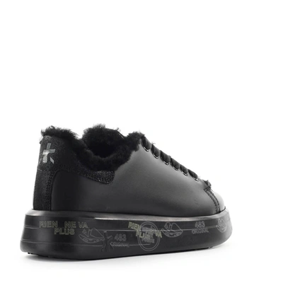 Shop Premiata Low-top Sneakers Belle 5074 In Black