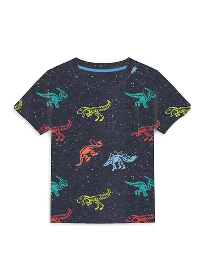 Shop Andy & Evan Little Boy's Dinosaur T-shirt In Neutral