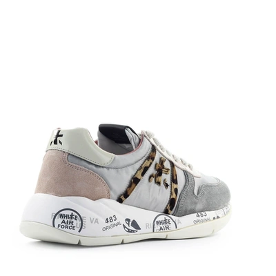 Shop Premiata Low-top Sneakers Layla 5029 In Grey