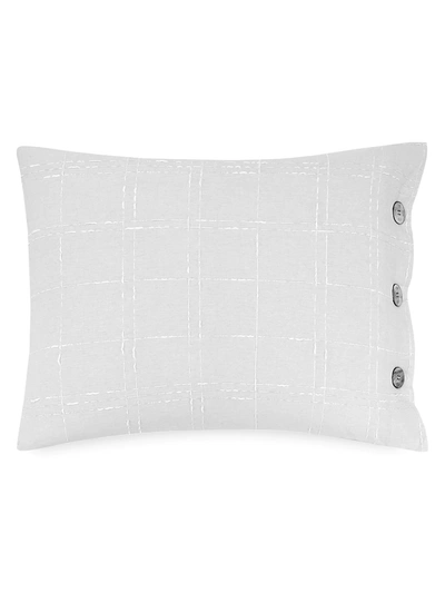 Shop Ugg Vienna Cotton Pillow Sham In Stone