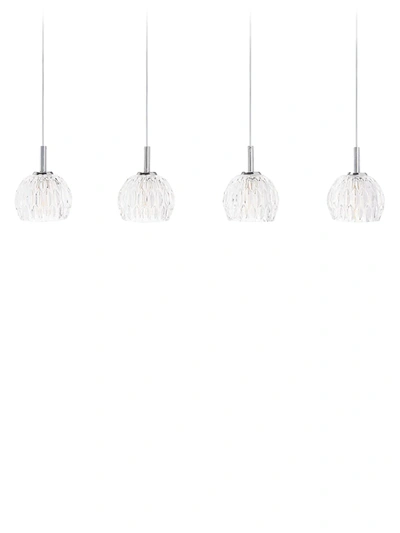 Shop Safavieh Lanson Pendant Light In Chrome Clear