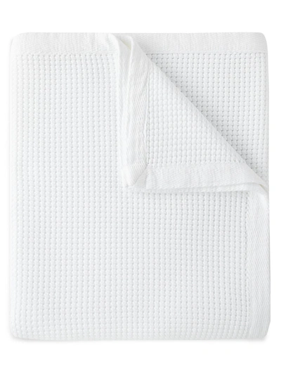 Shop Peacock Alley Hudson Throw Blanket In White