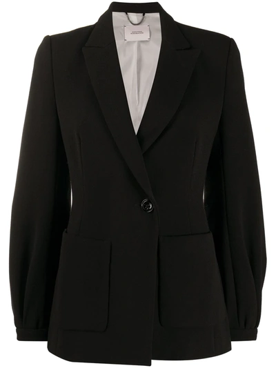 Shop Dorothee Schumacher Sophisticated Perfection Jacket In Black