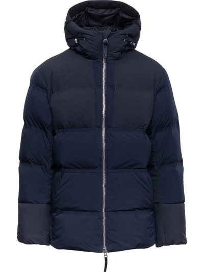 Shop Aztech Mountain Durant Feather Down Jacket In Blue