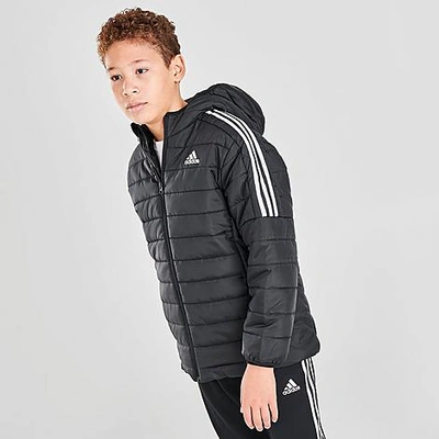 Adidas Originals Adidas Kids' Badge Of Sport Puffer Jacket In Black/white |  ModeSens