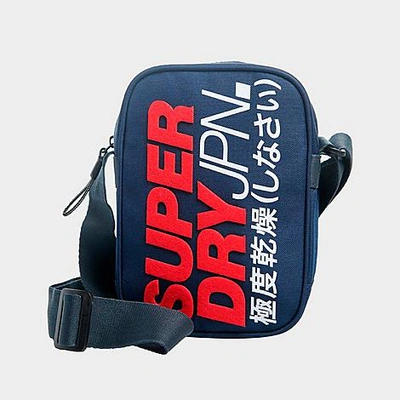 Shop Superdry Montauk Side Bag In Blue