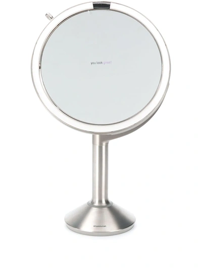 Shop Simplehuman Sensor Mini Mirror In Silver