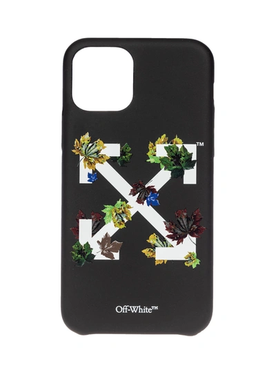 Shop Off-white Arrow Stamp Iphone 11 Case In Black/white