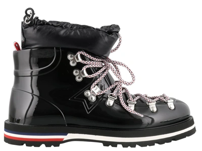 Shop Moncler Inaya Snow Boots In Black