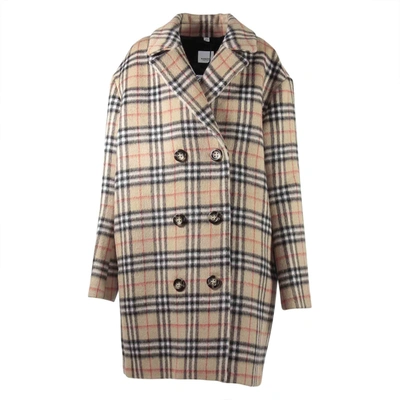 Shop Burberry Jacket In Check