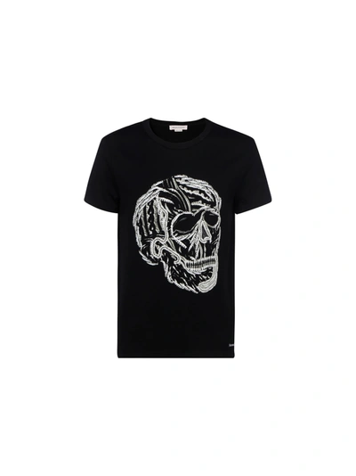 Shop Alexander Mcqueen T-shirft In Black/white