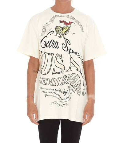 Shop Jw Anderson J.w. Anderson Oversize T-shirt In White