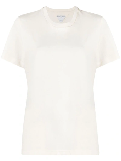 Shop Bottega Veneta Classic Short-sleeve T-shirt In Neutrals