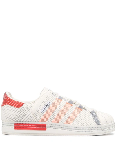 Shop Adidas Originals 'superstar' Sneakers In White