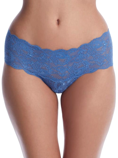 Shop Cosabella Never Say Never Comfie Thong In Blue Jeans