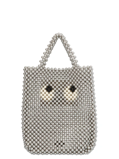 Shop Anya Hindmarch Women's Silver Tote