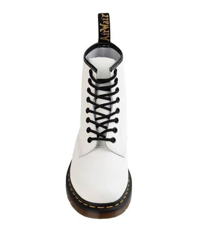 Dr. Martens Unisex 1460 Smooth 8 Eye Boots In White