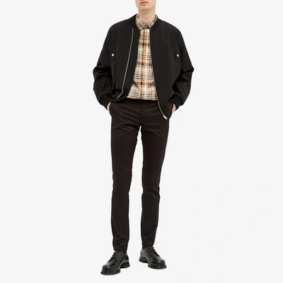 Shop Burberry Cadby Archive Check Shirt In Neutrals