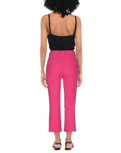 Shop Alberto Biani Woman Pants Fuchsia Size 4 Triacetate, Polyester In Pink
