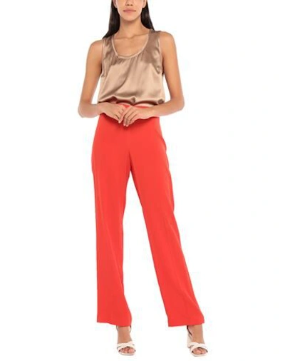 Clips Pants In Red