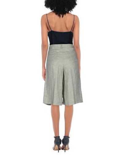 Massimo Alba Cropped Pants In Green
