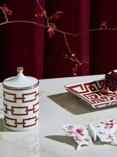 Richard Ginori Catene Scented Candle (300g) In Red
