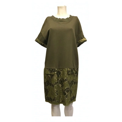 Pre-owned Erika Cavallini Mid-length Dress In Green