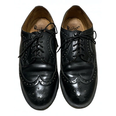 Pre-owned Dr. Martens' 3989 (brogue) Leather Lace Ups In Black