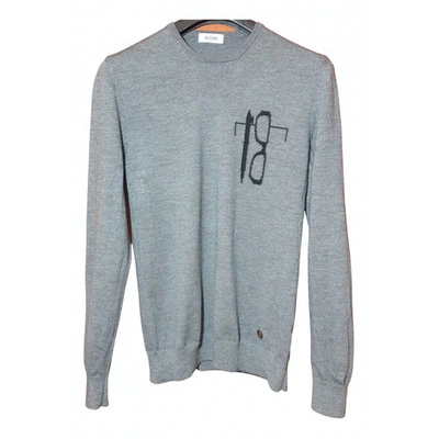 Pre-owned Moschino Cashmere Pull In Grey