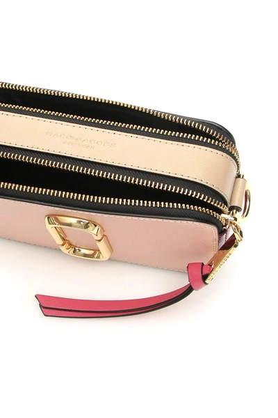 Shop Marc Jacobs The Snapshot Small Camera Bag In Rose Multi