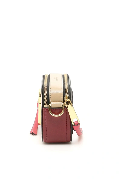 Shop Marc Jacobs The Snapshot Small Camera Bag In Rose Multi