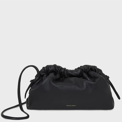 Mansur Gavriel Mini Cloud Clutch Bag In Black