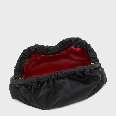 Mansur Gavriel Mini Cloud Clutch Bag In Black