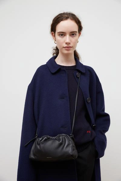 Mansur Gavriel Mini Cloud Clutch Bag In Black
