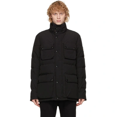 Shop Belstaff Black Down Mountain 2.0 Jacket In 90000 Black