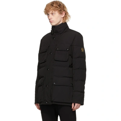 Shop Belstaff Black Down Mountain 2.0 Jacket In 90000 Black