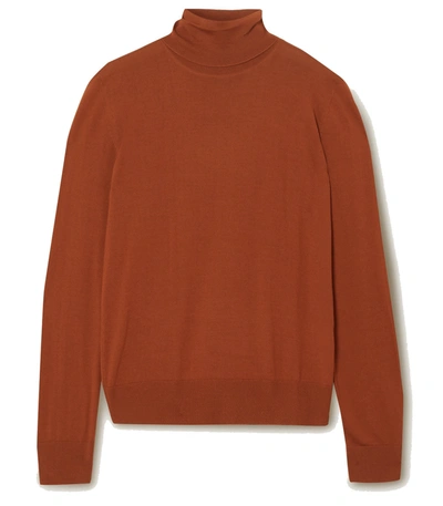 Shop Dolce & Gabbana Wool Turtleneck Sweater In Red
