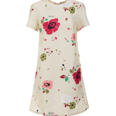 Shop La Doublej Mini Swing Dress In Giardino