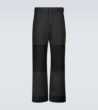 Shop Fendi Ski Pants With Logo In Black