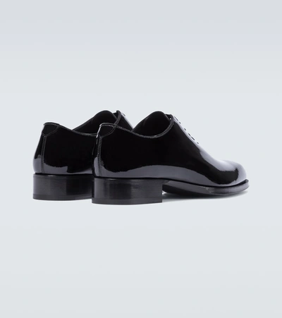 Shop Tom Ford Elkan Evening Lace-up Shoes In Black