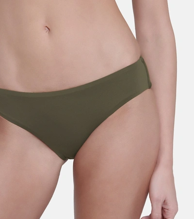 Shop Melissa Odabash Majorca Bikini Bottoms In Green