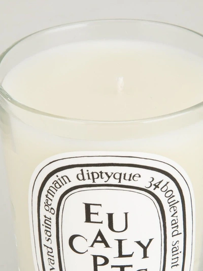 Shop Diptyque Eucalyptus Scented Candle In White