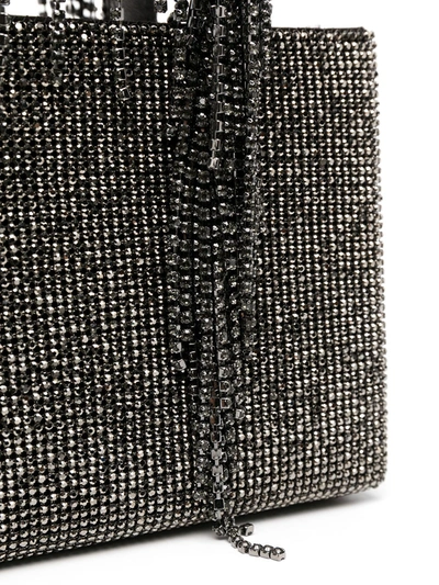 Shop Kara Stud Embellished Chain Strap Tote Bag In Black