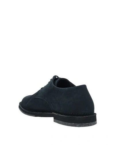 Shop Pantanetti Lace-up Shoes In Dark Blue
