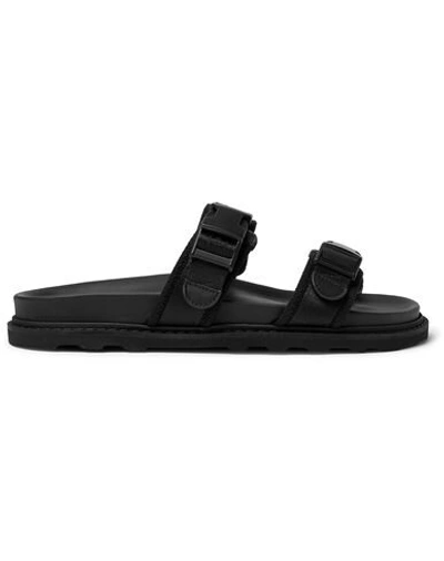 Shop Bottega Veneta Sandals In Black