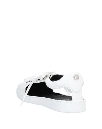 Shop Balmain Sneakers In White