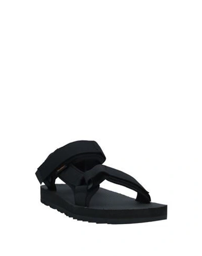 Shop Teva Man Sandals Black Size 11 Textile Fibers