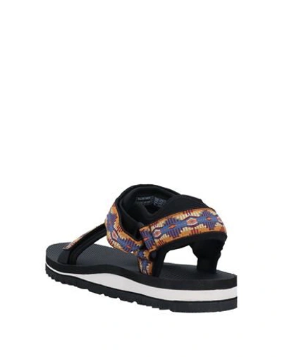 Shop Teva Sandals In Orange